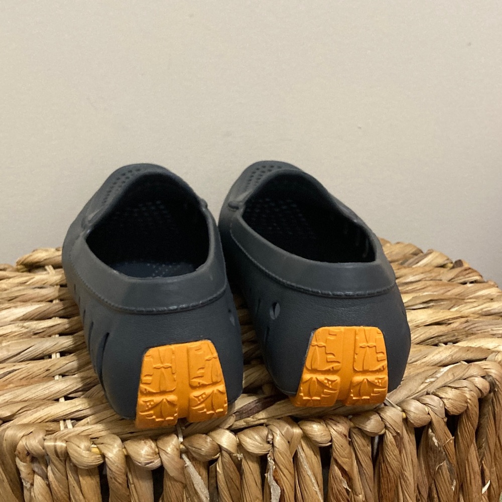 Floaters Gray/Orange Perforated Loafers! Country Club Driver Water Boat Shoes💥 - Picture 8 of 12
